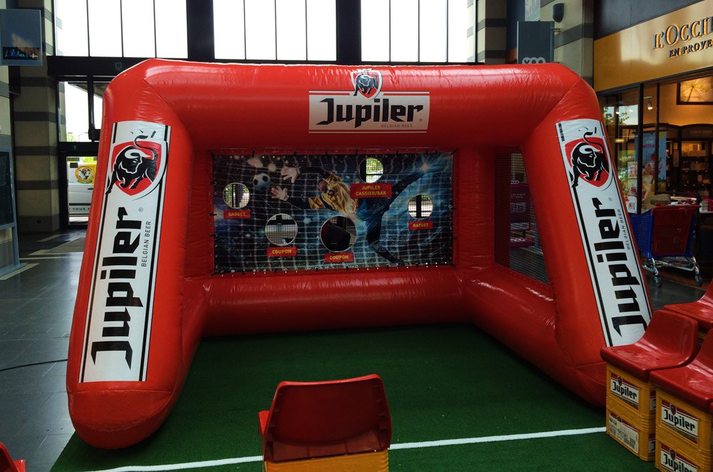 Verplaatsbare goals Jupiler